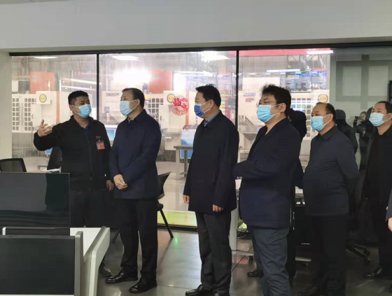 邯鄲市人大主任王進(jìn)江 調(diào)研分包重點(diǎn)項(xiàng)目恒工精密