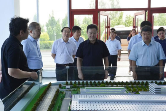 省政協(xié)副主席孫瑞彬來我司進(jìn)行專項(xiàng)調(diào)研