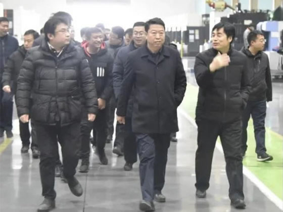 12月19日成安縣長劉金倉一行蒞臨 恒工調研指導