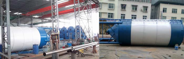 水泥罐定制現(xiàn)場 水泥罐定制現(xiàn)場